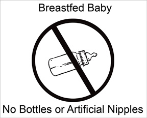 no bottles sign